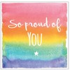 So Proud of You Blank Greetings Card