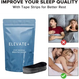 60 PC Tiras Bucales Desechables, bucal Parches para boca, Tiras cinta para boca, boquillas para dormir para mejorar el sueño nocturno, 6 horas de...  