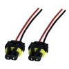 L & P Car Design 2x HB4 Lamps Plug Socket
