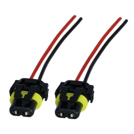 L & P Car Design 2x HB4 Lamps Plug Socket Lamp Socket Lamp Socket Lamp Socket Lamp Socket P22d 9006 with Cable for Lamps Bulbs Bulbs