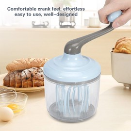 Butter Churn, Egg Beater Whisks Hand Mixers Egg Whisk Separators Hand Cranked Cream Mixer Hand Crank Push Whisk Blender for Home