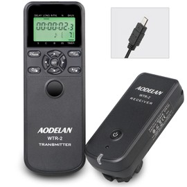 Timer Remote Shutter Release for Sony Alpha 7 iv, Alpha 7 iii, HX99, HX90, RX100M4, WX500 etc. Radio Remote Shutter Release Allows Remote Shutter Release, Long Bark Lights, Continuous Image and Interval Exposure