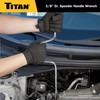 Titan 68103 3/8-Inch Drive Speeder Handle, Black