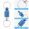 EEEKit Quick Release Keychain Detachable, Pull Apart Key Ring Key