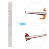 Electric Guitar Neck Fretboard Notched Straight Edge and Fret Rocker