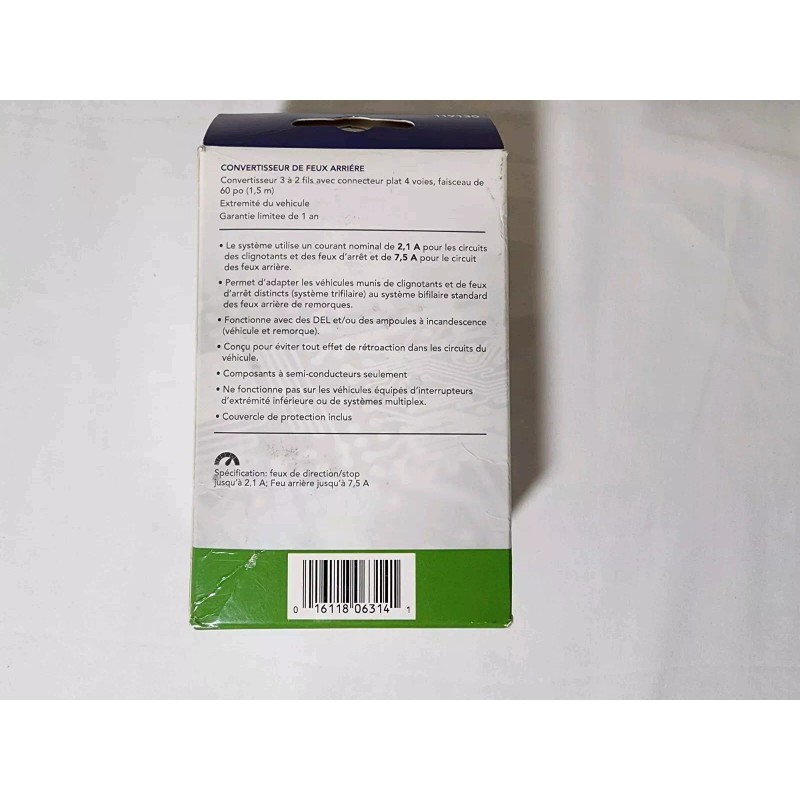 NOS TEKONSHA Universal Trailer Wire Converter Tekonsha 119130 Kit Sealed