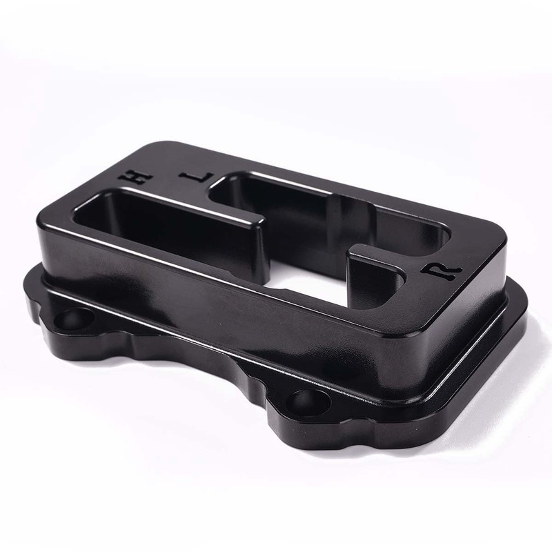 JADSOrBoBi Shifter Gate for Kawasaki KRX 1000/KRX 1000-4, Black Anodized