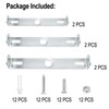 WLICCHS Pack of 6 Ceiling Mount Lamp Holder Ceiling Pendant