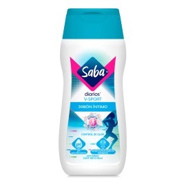 Jabón Íntimo Saba Diarios V-sport Control De Olor 130 ml