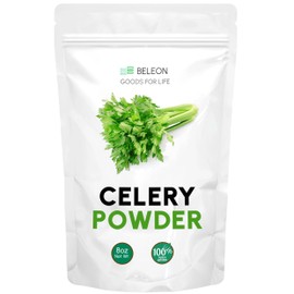 Celery Powder 8 oz - Pure Celery Juice Powder Great for Seasonings, Salads, Meat Mixes