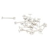 Agatige 100Pcs Replacement Steel Needles, Leveler Replaceable Pin T-Pins Reusable