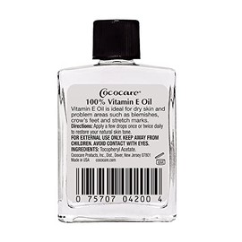 Cococare 100% Vitamin E Oil, 1 Ounce