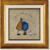 You Power Sam Toft Gel Textured Art Frame "I Love
