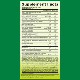 Natural Factors Whole Earth & Sea Women's 50+ Multivitamin & Mineral - Daily Multivitamin with Calcium, Selenium & More - Supports Bone & Brain Health - 60 Tablets (30 Servings)