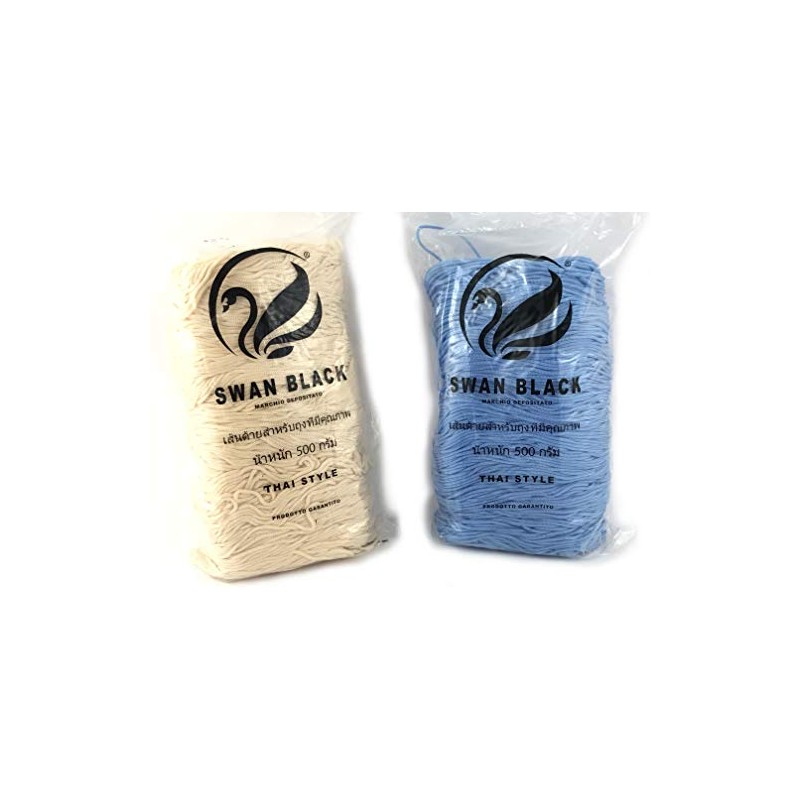 Swan Black, 500 g and Assortment of Accessories for Bags