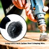 Docache 7-Piece Wire Brush Drill Set, Wire Brushes, Cordless Screwdriver,