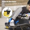 Upgrade Complete Caster Wheels Assembly Fit for Razor Crazy Cart