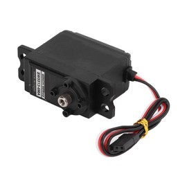 Servo Motor Gear Sail Winch Gearbox Sailing Winch Anolog Servos Sailboat Winch Gear Alloy Black Metal for RC Ship Rope Machine