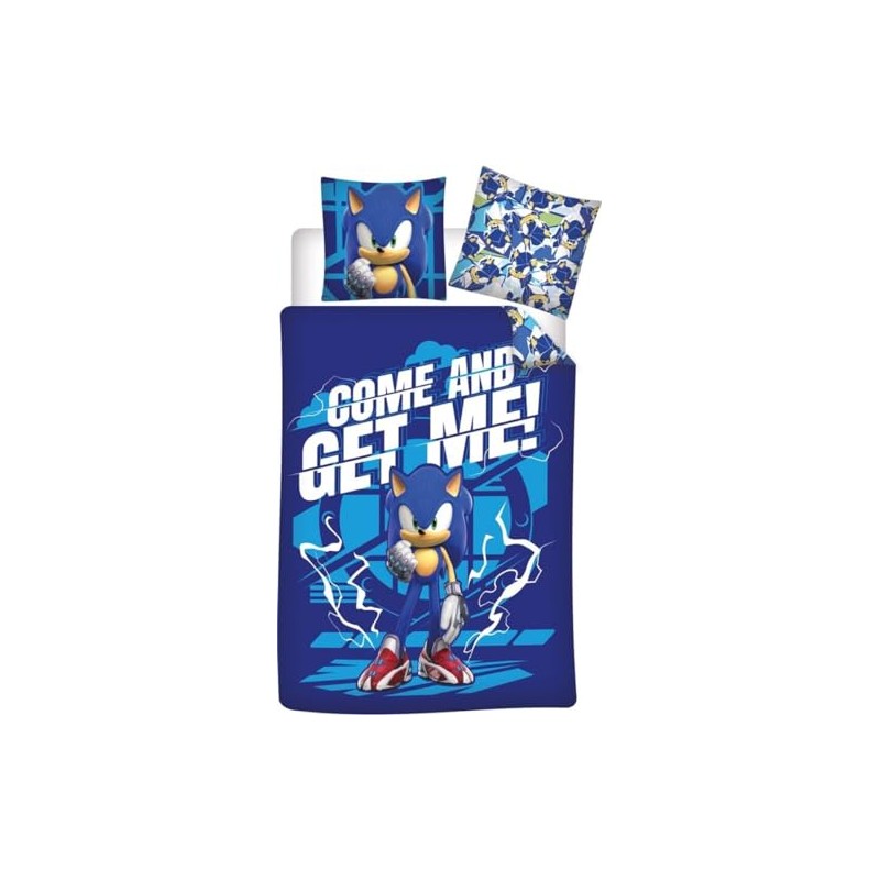 Aymax Sonic Come and Get Me Reversible Bed Linen -