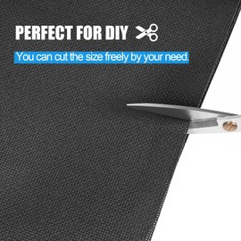 59 by 39-Inch Cross Stitch Fabric, 14 Count Big Size Classic Reserve Aida Cloth,White (Black, 14 Count 59 X 39)