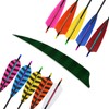 sourcing map Arrow Vanes Arrow Fletching 4" Shield Shape Turkey