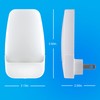 GE LED Night Light, Plug-in, Dusk to Dawn Sensor, Warm