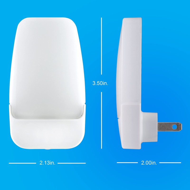 GE LED Night Light, Plug-in, Dusk to Dawn Sensor, Warm