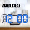 Digital LED Large 3D Table Hanging Wall Clock Alarm Snooze