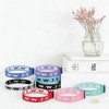 28P WWJD Bracelets Adjustable Sewn Church Faith Wristbands Colorful