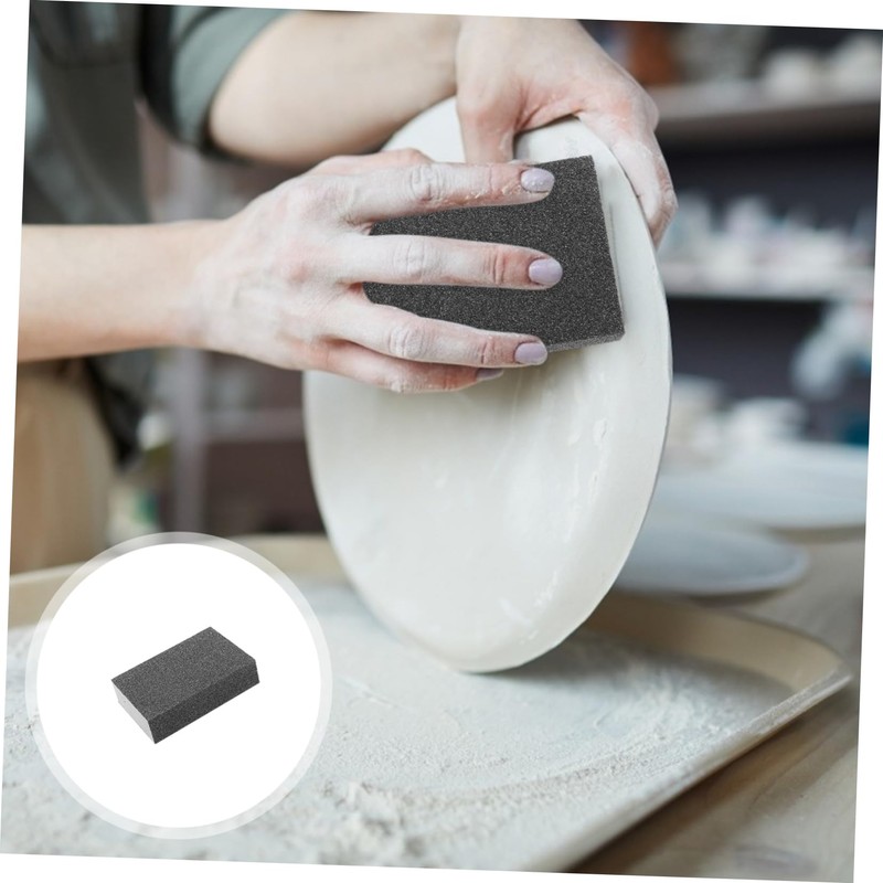 Beavorty Practical Polishing Blocks 5pcs Frosted Sponge Blocks Versatile for