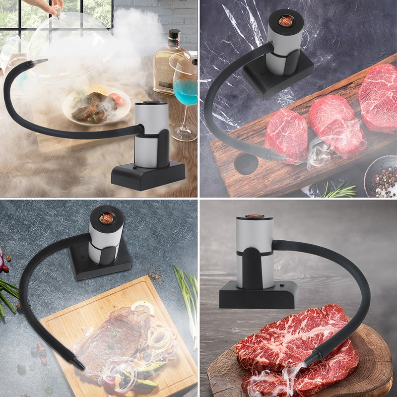 Portable Food Smoker Smoking Machine Handheld Smoke Infuser for Cocktail