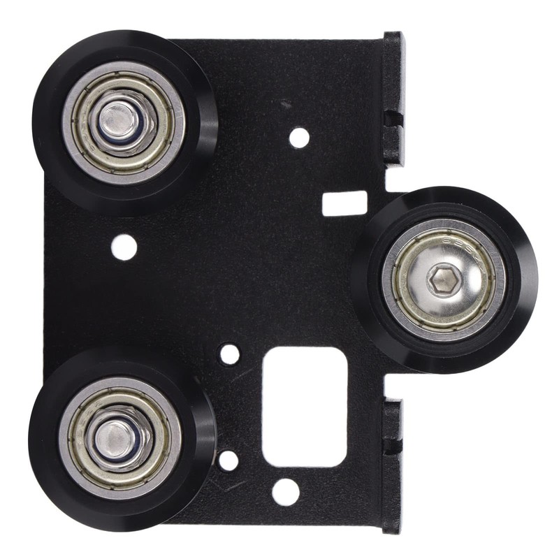 3D Printer Extruder Back Support Plate with Pulley for Ender3