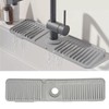 STARGAZ Silicone Faucet Mat for Kitchen Sink,Faucet Draining Mat,Sink Back