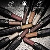 LUXAZA 6 PCS Brown Neutral Metallic Eyeshadow Stick Set, Champagne