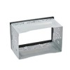 Universal Double DIN Installation Slot Metal Car Stereo Radio Mounting