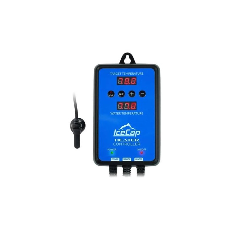 IceCap Titanium 2X100 Watt Aquarium Heater Elements, Controller & pH