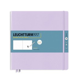 LEUCHTTURM1917 370350 Sketchbook Square (225 x 225 mm) Hard Cover 112 Pages (150 g/m²) Blank Lilac