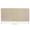 MSV Bath Mat, Beige, Unique