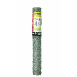 Garden Zone 20-gauge 2-Inch Galvanized Hex Netting 24-inch x 50-feet