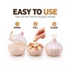 Reusable Fruit & Vegetable Storage Containers for Fridge, Onion Garlic