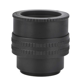 Focusing Helicoid Adapter, 25-55mm M42 to M42 Adjustable Focusing Helicoid Telephoto Lens Adapter Macro Tube Accessory, Compatible with Filter Adapter