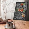 ONUPGO Chalkboard Signs with Easel, 8" x 12" Food Signs