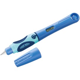 Pelikan 805629 Griffix Fountain Pen for Left-Handed Users with Twist Cap, Bluesea, 1 Piece in Folding Box