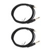2pcs 5.9ft Tattoo Clip Cords RAC Interface Professional Copper Silicone