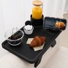 Nnewvante Couch Cup Holder,3 in 1 Large 15.36"x9.85" Bamboo Couch