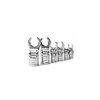 4LIFETIMELINES 3/8" Drive Crow's Feet Adjustable Flare Nut Sockets, 6