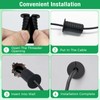 EASYEAH 2pc Starlink Cable Grommet 3/4" Silicone Anti-Slip Wall Hole