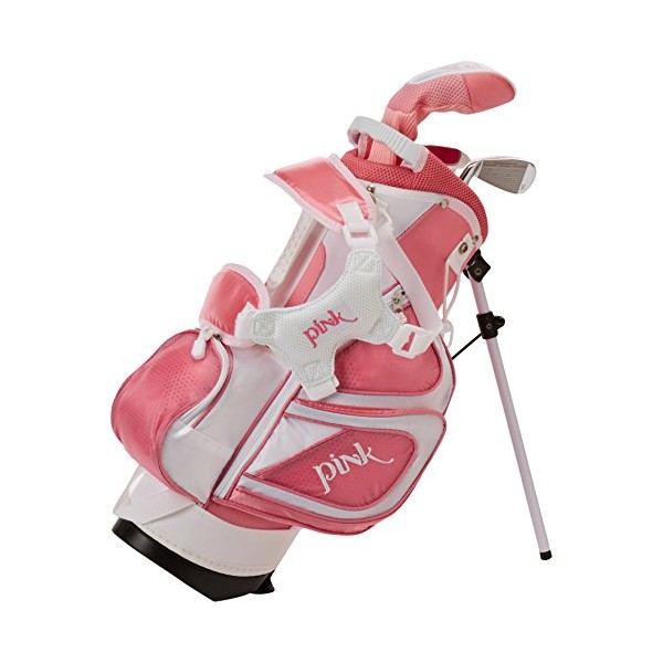 Merchants of Golf Tour X Pink 3-Piece Junior Golf Complete