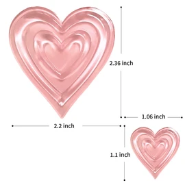 VEROMAN Snowboarding Stomp Pad (Heart-Shaped A)