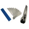 SDI-0423 Snap-off Utility Knife with 12 Set of Sk2+cr Blades,